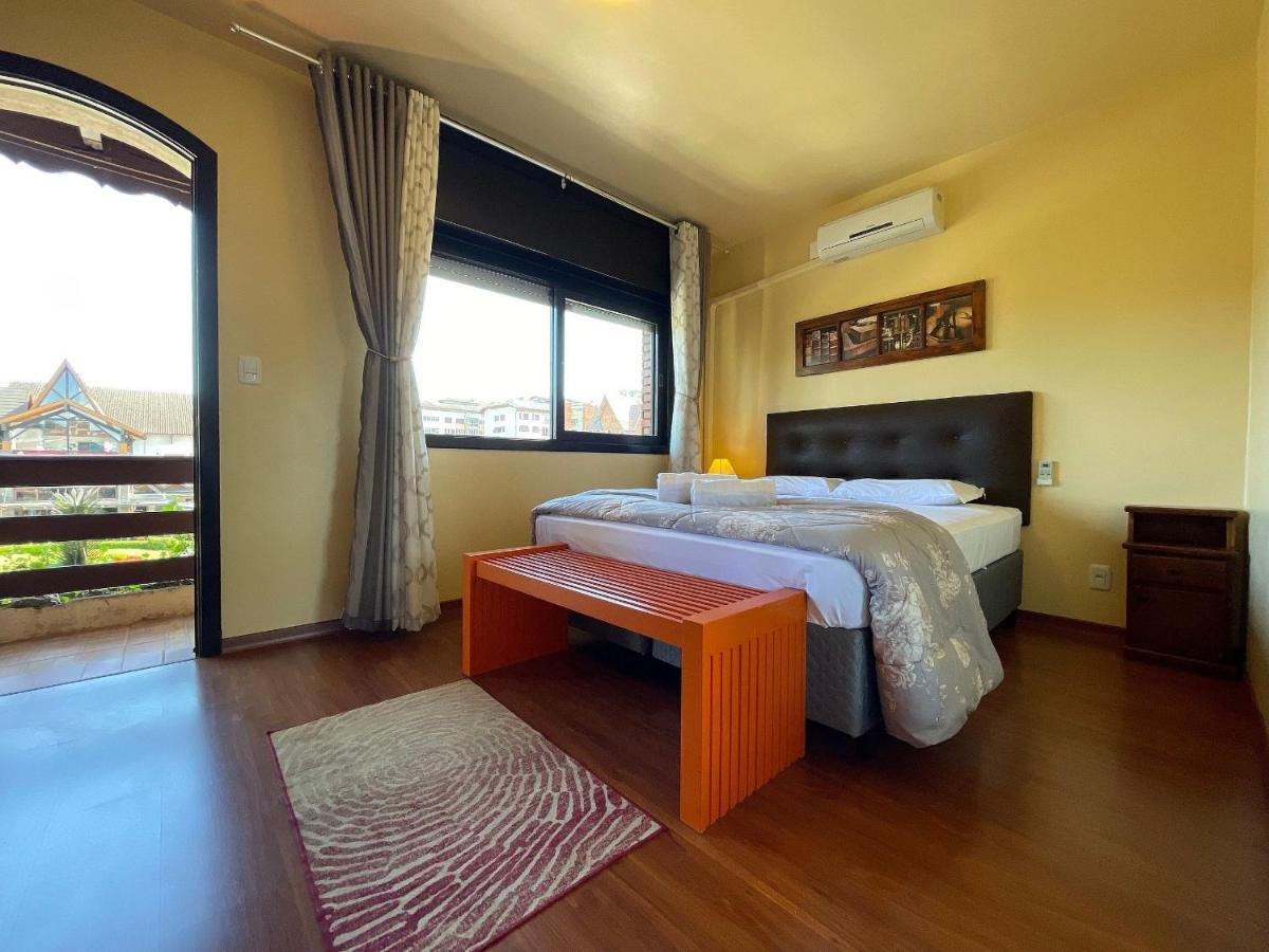 Apartamento Oppitz - No Coracao De Gramado Junto Da Rua Coberta Lägenhet Exteriör bild